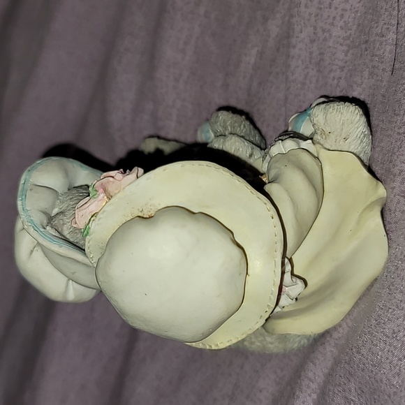 CALICO KITTENS VINTAGE 1994 RESIN FIGURINE YOU MAKE LIFE COLORFUL 102601 - Picture 2 of 5